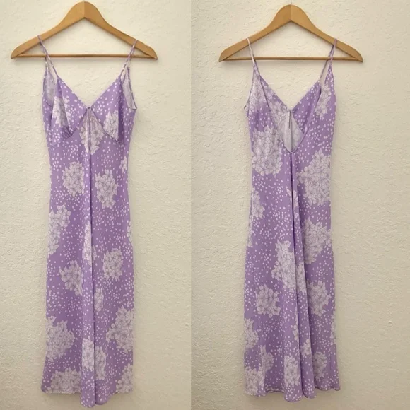 Revolve Endless Summer Floral Suki Dress in Purple Lavender - Picture 5 of 12
